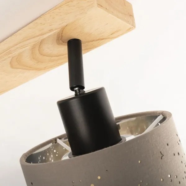 Briloner 2078-031 - Faretto SPOTLIGHT 3xE27/25W/230V beige