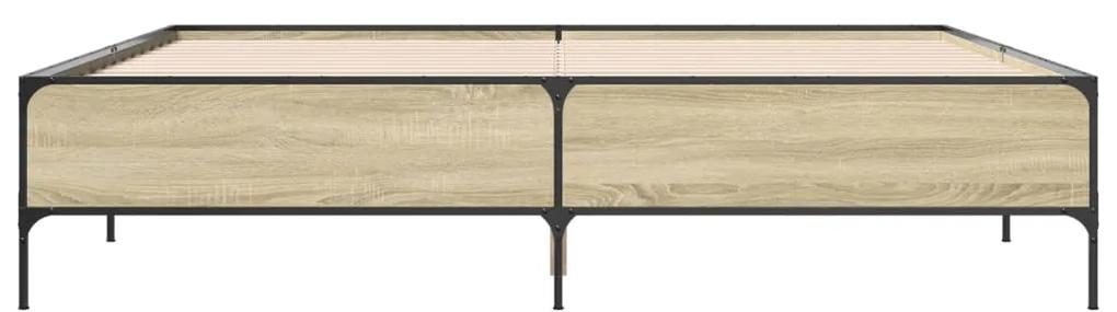 Giroletto rovere sonoma 200x200 cm legno multistrato e metallo