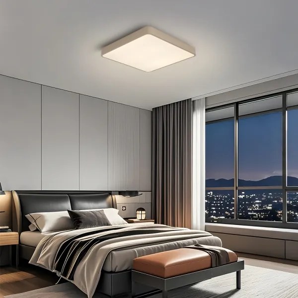 Brilagi-LED Plafoniera dimmerabile POOL LED/36W/230V 3000-6000K 40x40 cm beige + telecomando