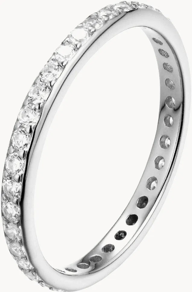 Anello in argento con zirconi Osozi