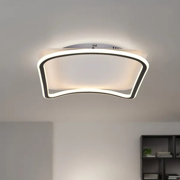 Plafoniera LED CALI 30W/230V 40x40 cm nera