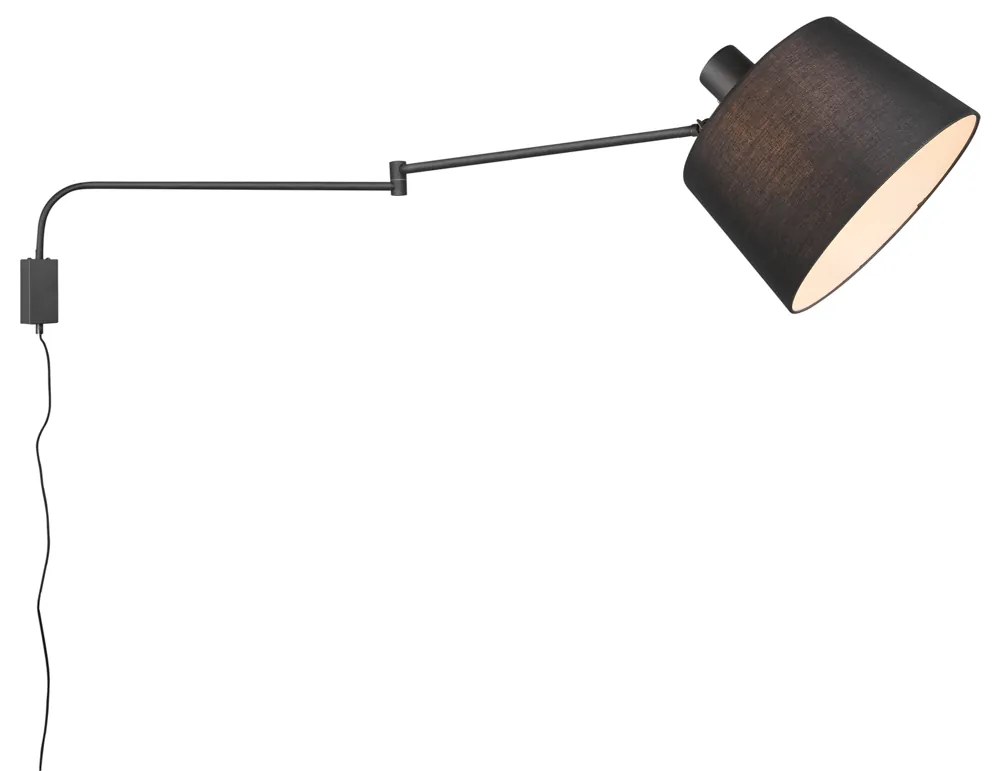Applique snodabile nera Baldo Trio