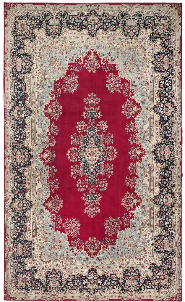 Kerman Tappeto persiano 560x330 (Iran) Annodato A Mano