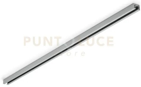 Duoline binario metallo alluminio lunghezza 100cm  max. 600w 2 fasi