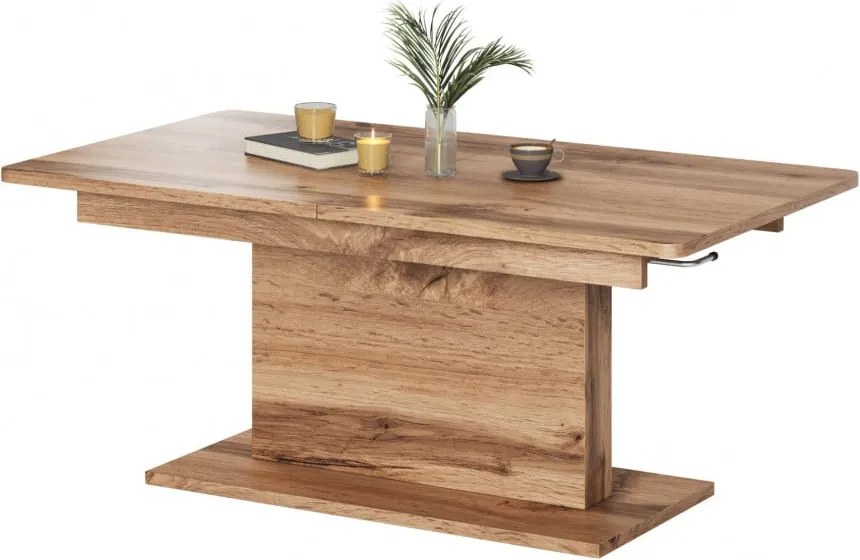 Tavolo allungabile Busetti in rovere wotan - L126-167 cm