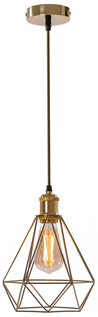 LAMPADA PENSILE DIAMANTE Light Gold 392197