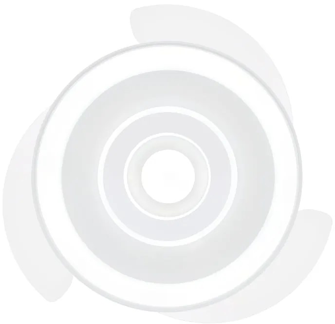 Ventilatore da soffitto Isy bianco , D. 50 cm