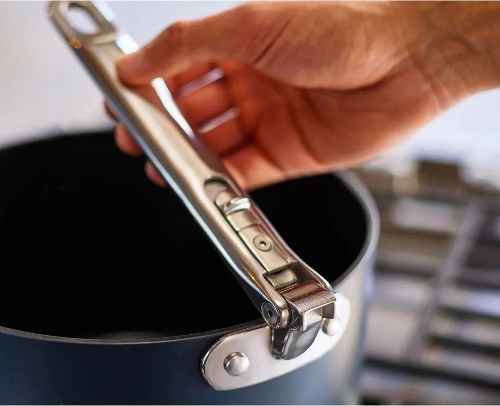 Pentola con coperchio incluso/con superficie in ceramica adatta all'induzione Space – Joseph Joseph