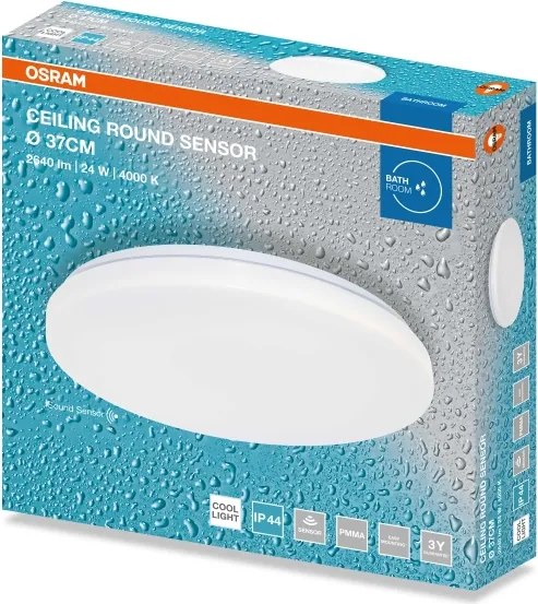 Osram - plafoniera LED per bagno CEILING ROUND LED/24W/230V Ø 37 cm IP44 bianca