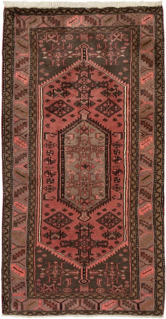 Persian Tappeto 110 x 200 (Iran) Annodato A Mano