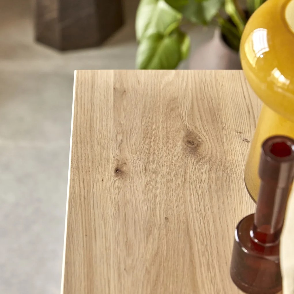 Tikamoon - Consolle in legno di rovere Clovis