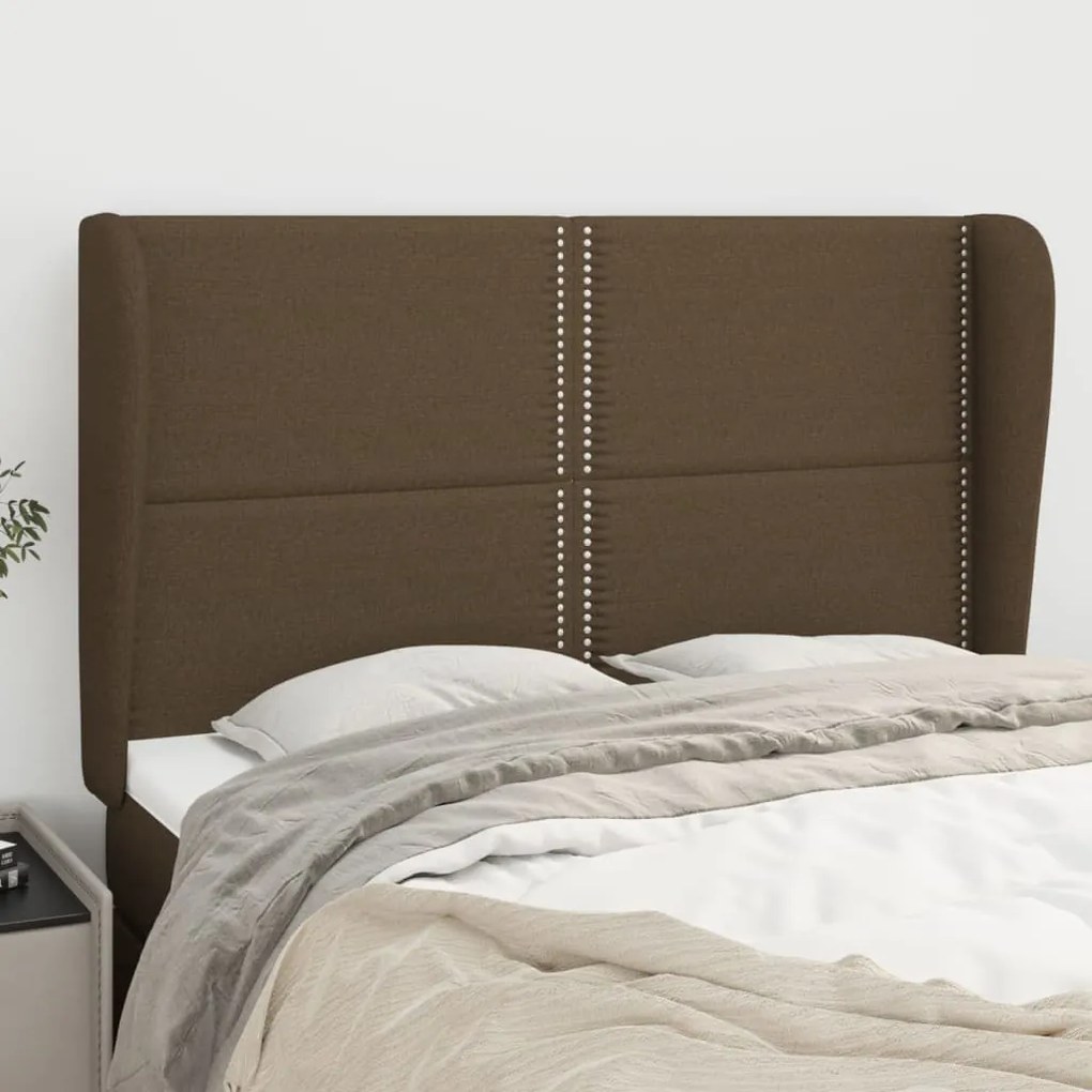 Testiera Ad Orecchio Marronescuro147 X 23 X 118/128cm İntessuto /