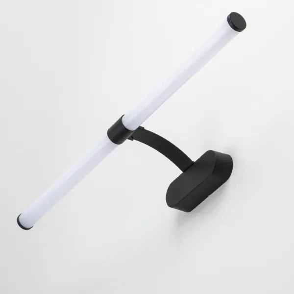 Brilagi - Specchio da bagno con luce LED TUBEO LED/8W/230V 60 cm IP44 Nero