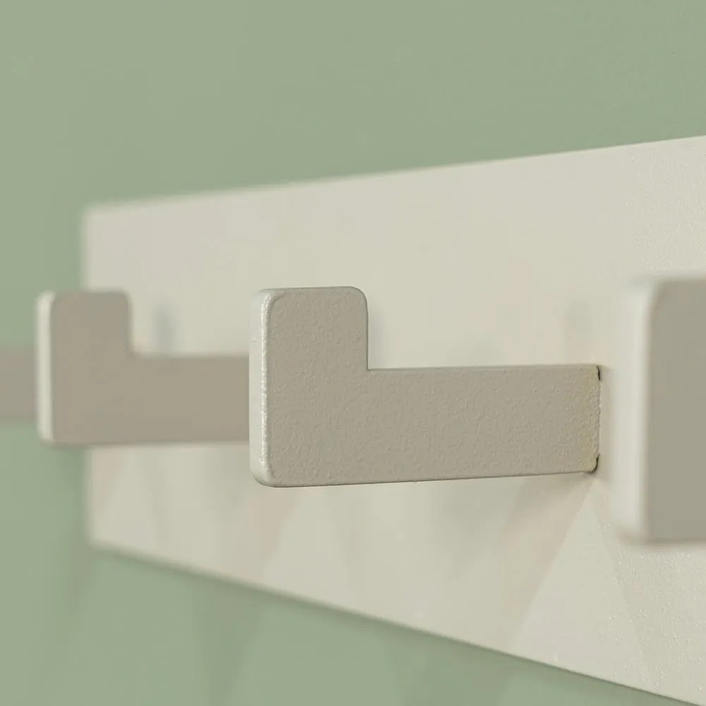 Attaccapanni da parete grigio tortora in metallo 70 cm Leatherman – Spinder Design