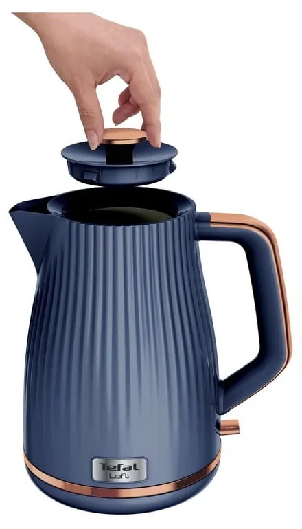 Bollitore blu scuro 1,7 l Loft KO251430 - Tefal