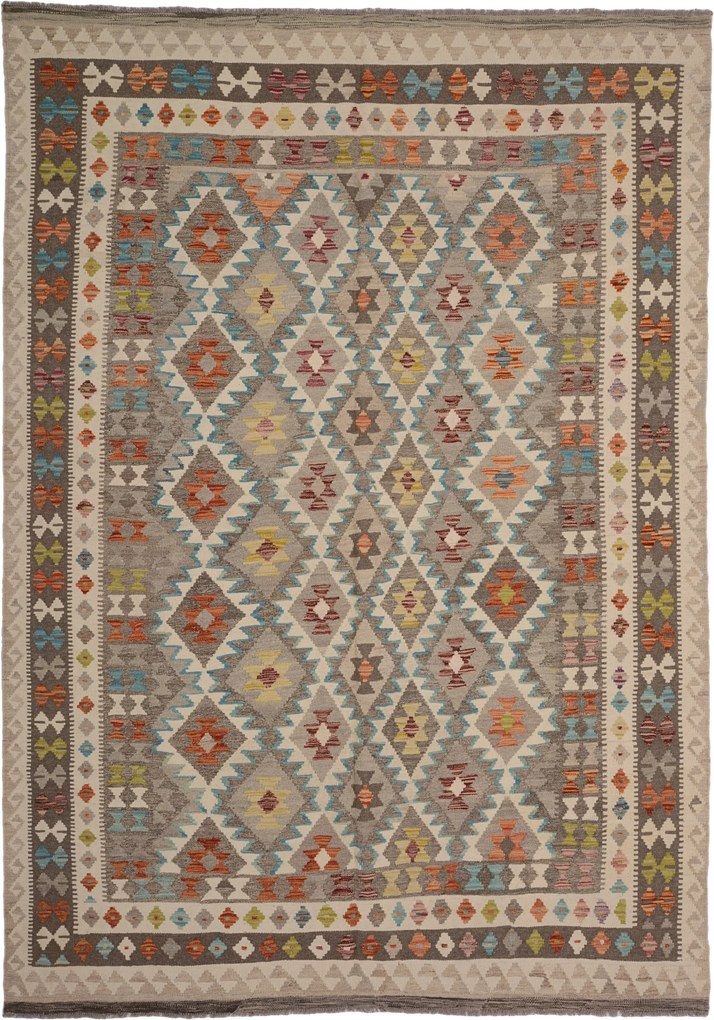 Kilim Tappeto 290x210 (Pakistan) Annodato A Mano