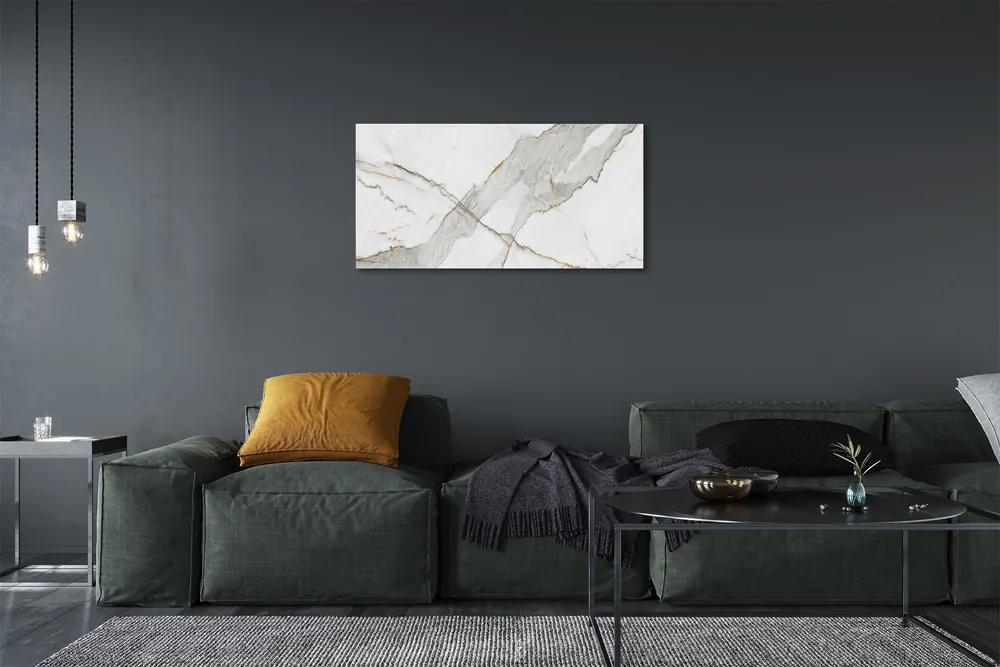Stampa quadro su tela Macchie di marmo di pietra 100x50 cm