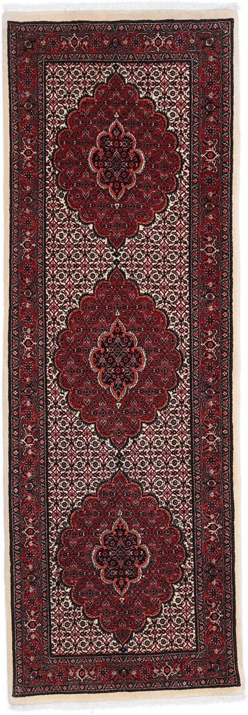 Bidjar Tappeto 220x80 (Iran) Annodato A Mano
