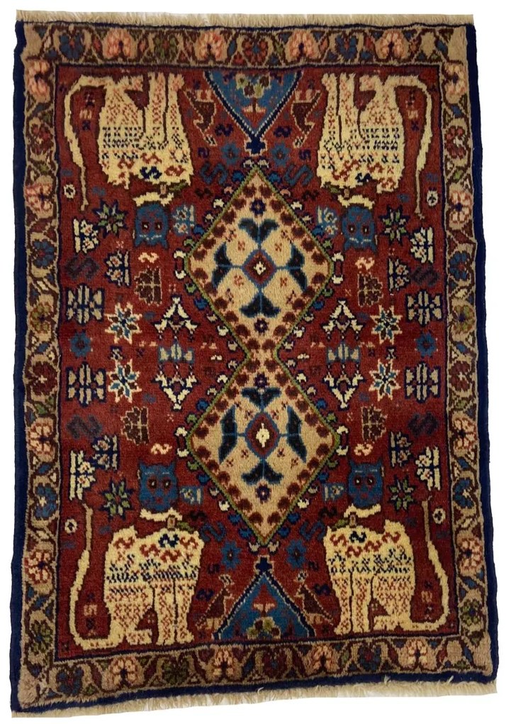 Shiraz Tappeto persiano 60x80 (Iran)