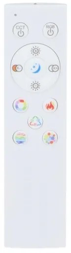 Telefunken 320104TF - Plafoniera LED da soffitto RGBW dimmerabile, LED/21W/230V, 3000–6500K + telecomando