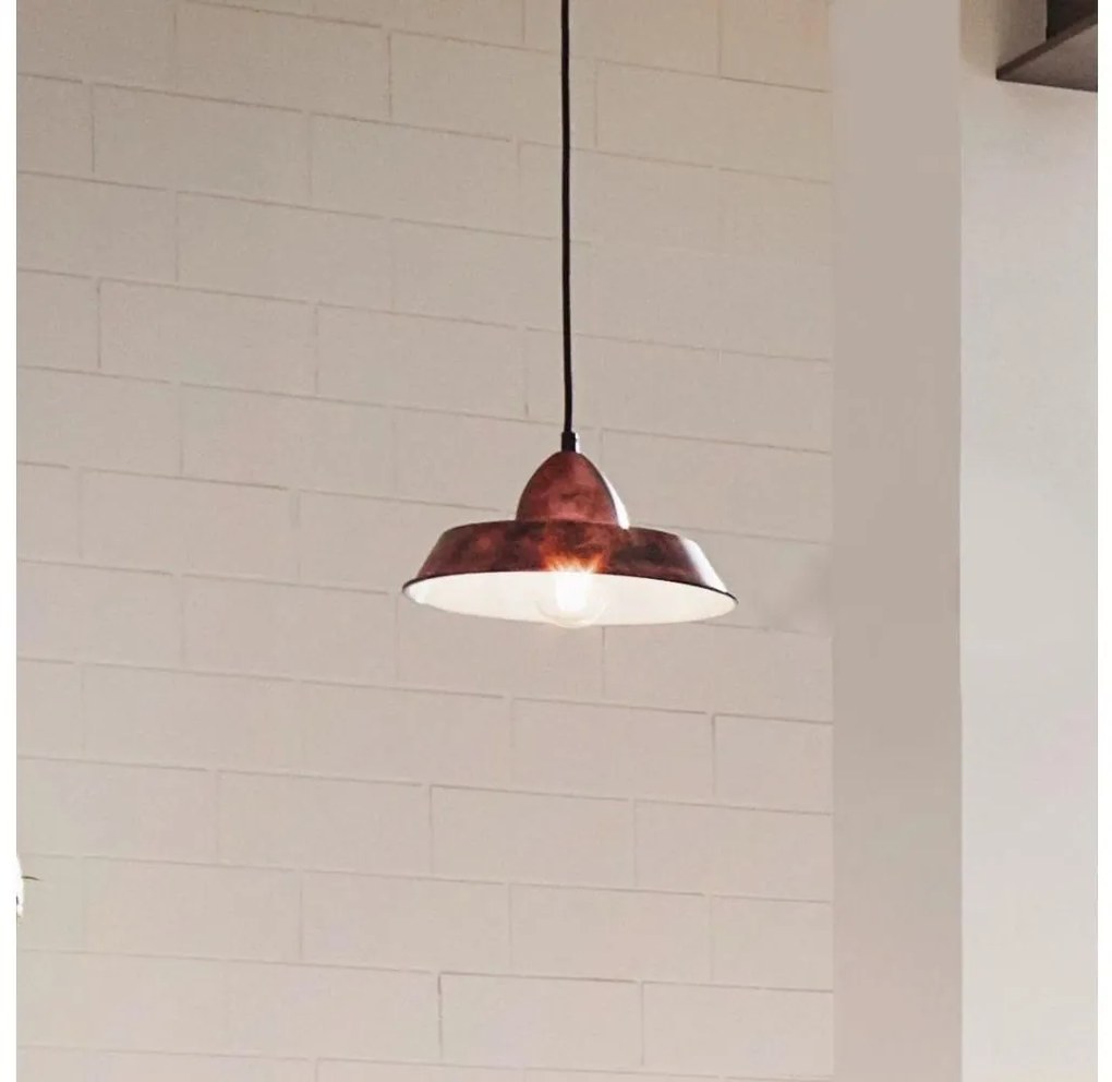 Eglo 49243 - Lampadario AUCKLAND 1xE27/60W/230V