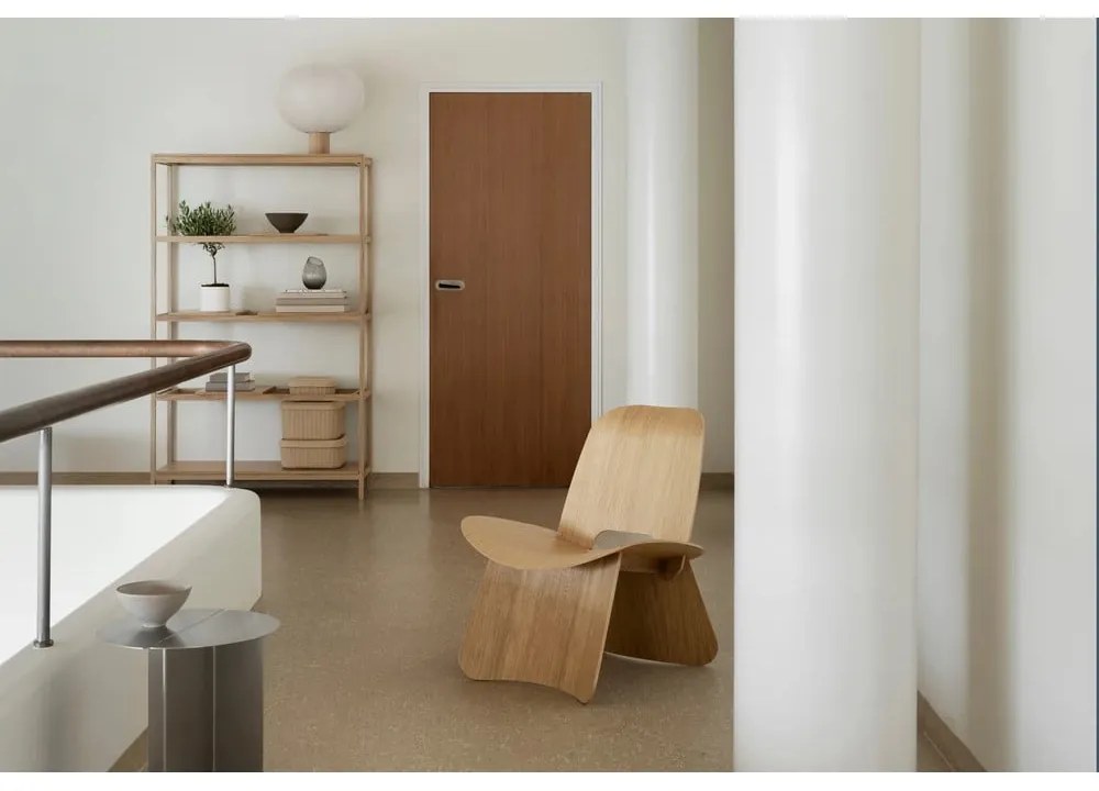 Tavolino rotondo in acciaio inox ø 50 cm Oru – Blomus