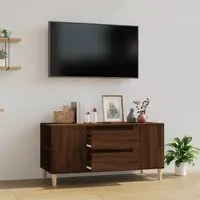 Mobile Porta TV Rovere Marrone 102x44,5x50 cm Legno Multistrato 819603