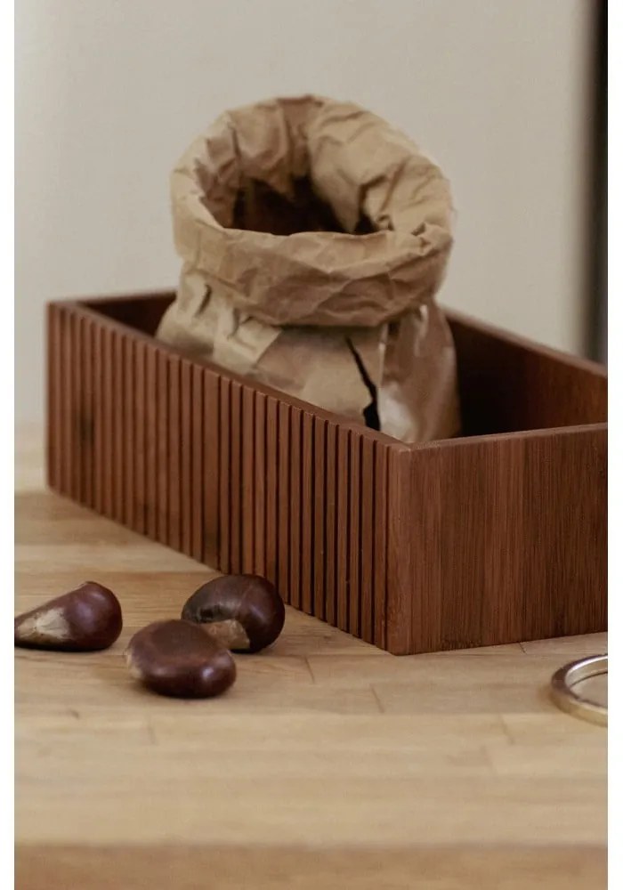 Scatola di colore naturale in bambù 30x15x8 cm Mera – Wenko