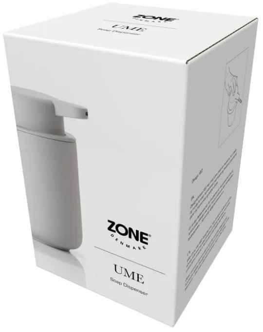 Dispenser di sapone in gres grigio 250 ml Ume - Zone
