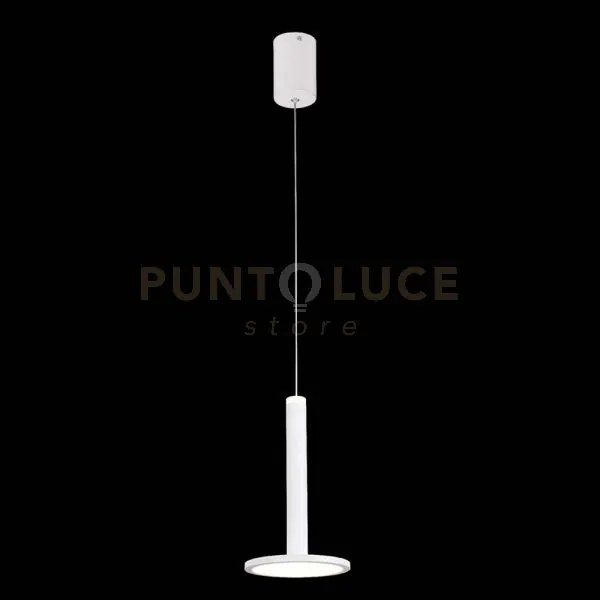 Tua, lampada a sospensione, bianco , led/9w 3000k 800lm , ø 15 h150...