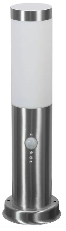 Paletto da giardino con Sensore Movimento 40cm Acciaio Inox E27