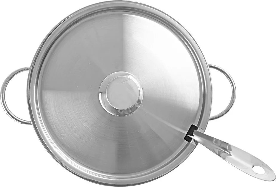 Ciotola argentata in acciaio inox ø 26 cm – Orion