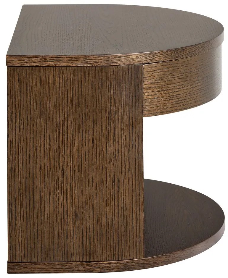 Comodino colore naturale scuro con effetto rovere Paron – Actona