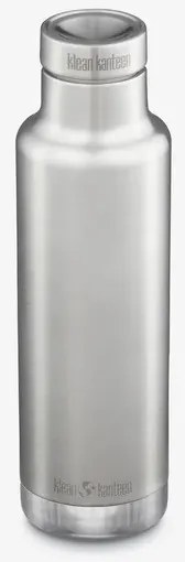 Borraccia termica in acciaio inox Klean Kanteen Insulated Classic Narrow - Brushed Stainless 750 ml
