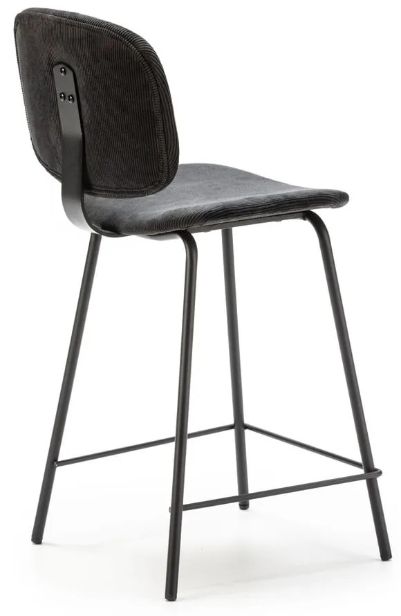 Set di sgabelli da bar neri 2 pz (altezza seduta 66 cm) Arus - Marckeric