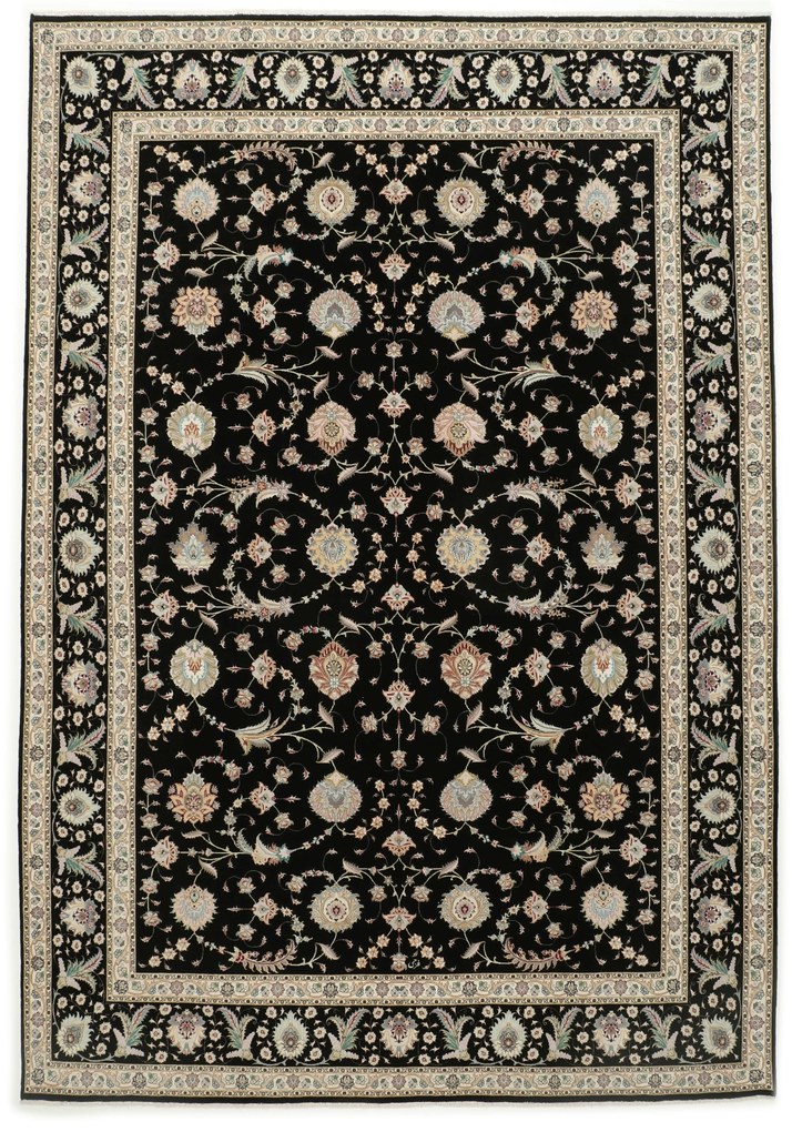 Tabriz Tappeto 360 x 250 (Iran) Annodato A Mano