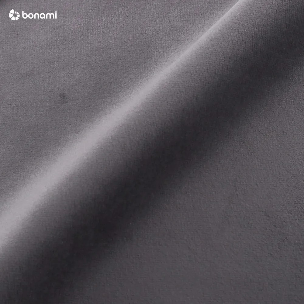 Letto matrimoniale imbottito grigio con contenitore con griglia 180x200 cm Kelp - Micadoni Home