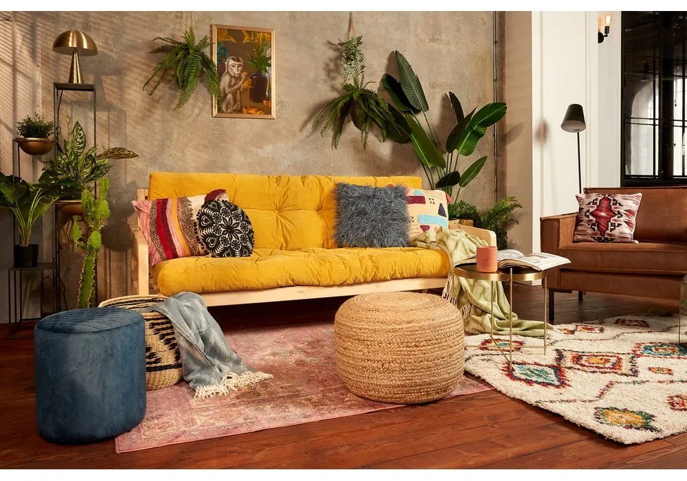 Divano variabile in velluto a coste Naturale Grab Raw - Karup Design