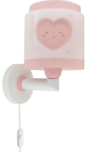 Dalber 76019S - Applique per bambini BABY DREAMS 1xE27/15W/230V rosa