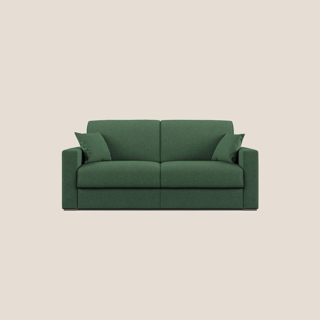 Best Divano letto matrimoniale in tessuto smacchiabile QuickClean T08 verde