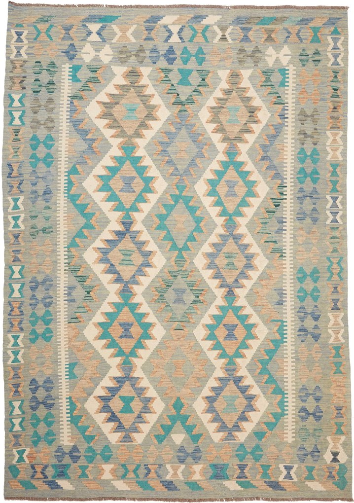 Kilim Tappeto 240 x 170 (Pakistan) Tessuto A Mano
