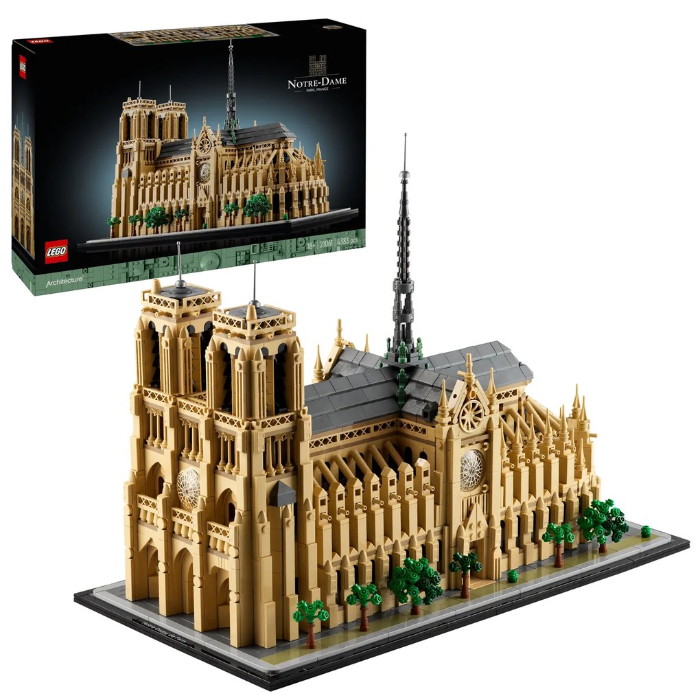 Cattedrale Notre Dame Parigi - Lego Architecture