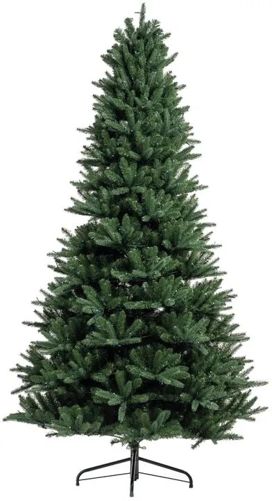Albero di Natale artificiale Twinkly verde con illuminazione H 210 cm x Ø 45 cm