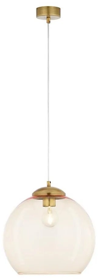 Jupiter 1830 - ASTI - Lampadario a sospensione con filo ASTI 1xE27/60W/230V oro