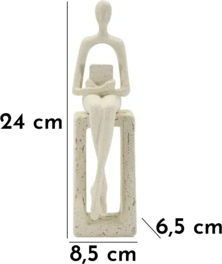 Statuetta Single Stons Cm 8,5X6,5X24