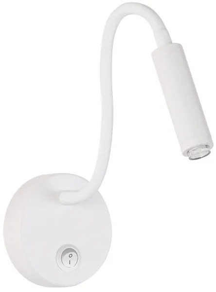 Brilagi - Lampada da parete flessibile a LED dimmerabile MAYA 1xG9/4W/230V bianco