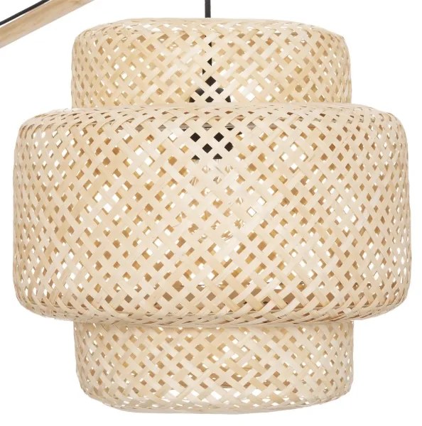 Atmosphera - Lampada con piedistallo LIBY 1xE27/40W/230V bambù