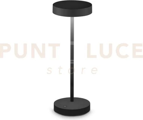 Toffee lampada a batteria  25cm led 3000k 2w  320 lm ip54 con inter...