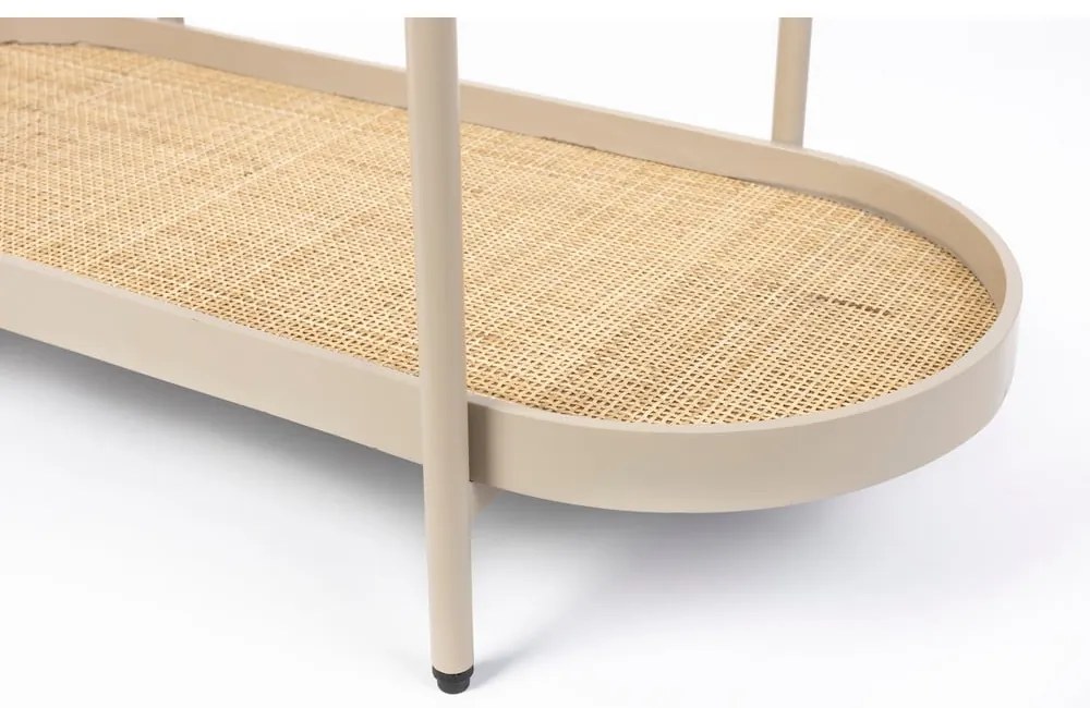 Tavolo consolle beige 39x85 cm Amaya – White Label