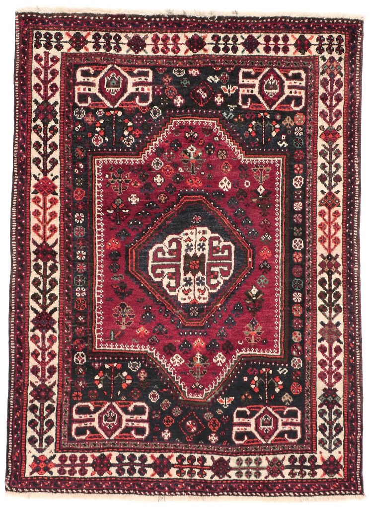Gashghai Tappeto 120 x 160 (Iran) Annodato A Mano